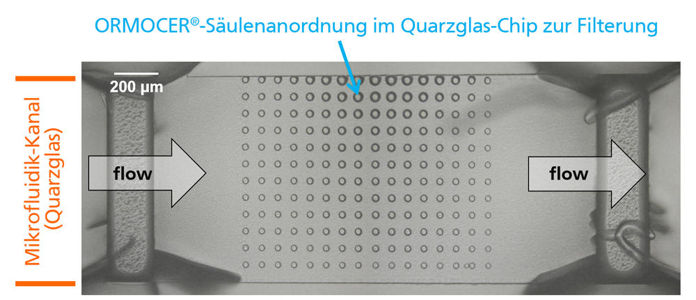 Mikrofluidik 2PP-Filterarray