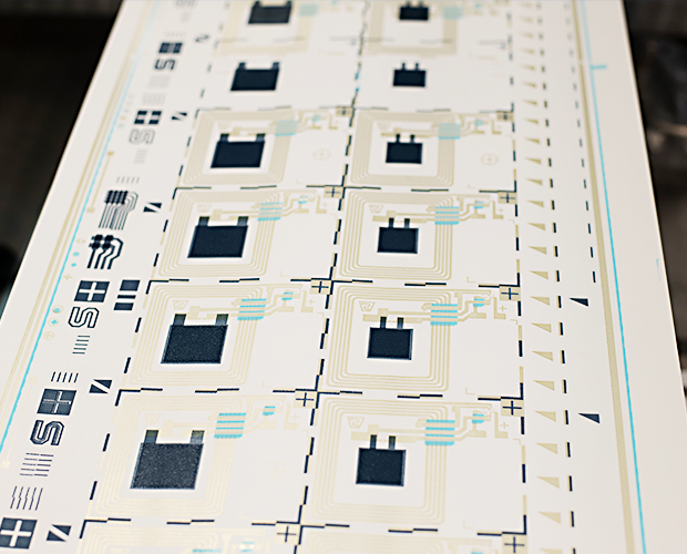 Large scale printed PVDF-based energy harvesters 