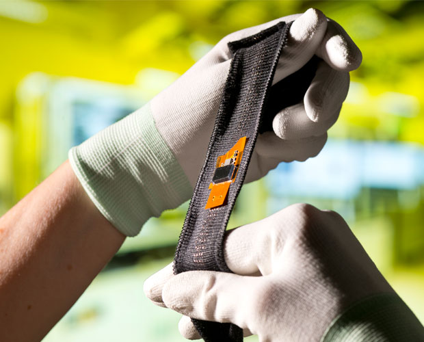 Flexible sensor patch "SensPflast"
