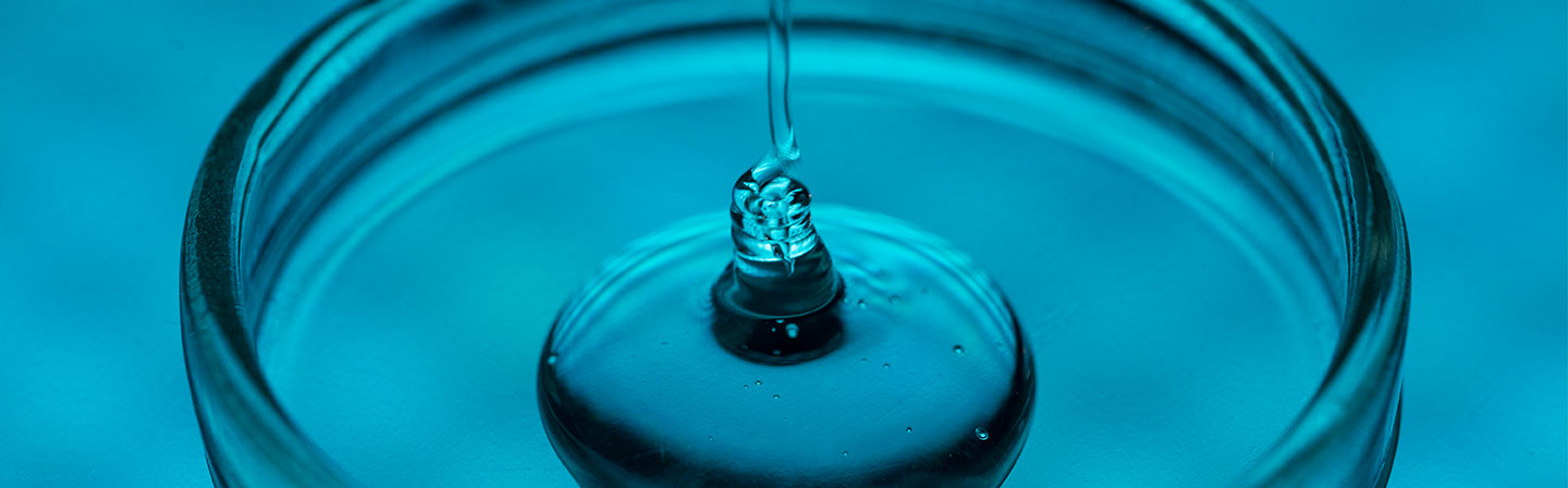 Silicone in petri dish